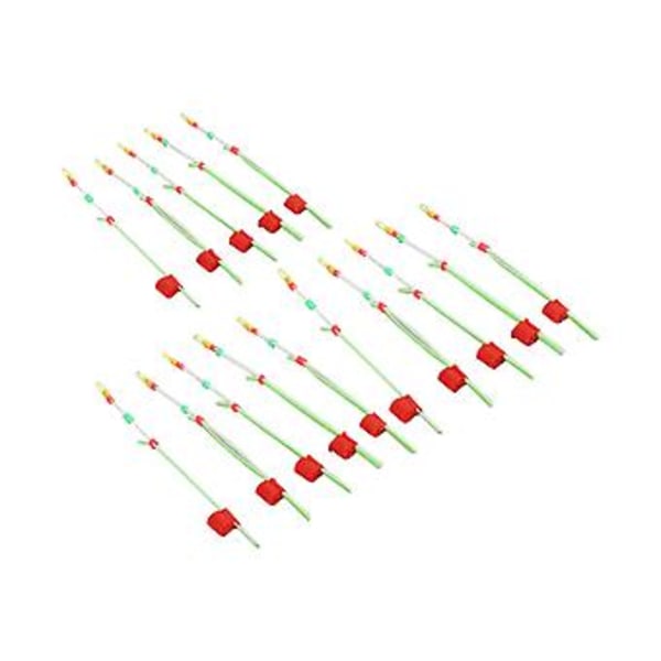 ABS Isfiskestangspids, 15 stk. Mini Vinter Isfiskestang Topspids Bærbar Isfiskestang Topspids Smart Funktionalitet