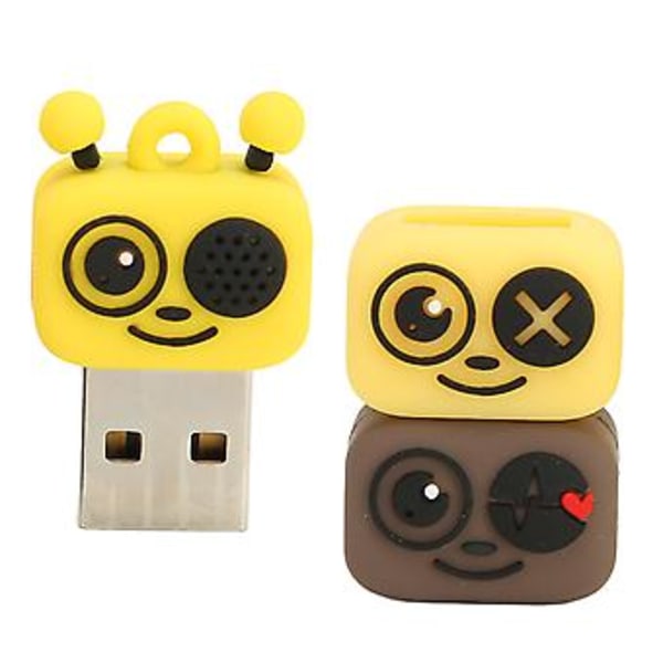 Muistitikku, USB-muistitikku PVC Sarjakuva USB-muistitikku Mini U-levy Premium-laatua