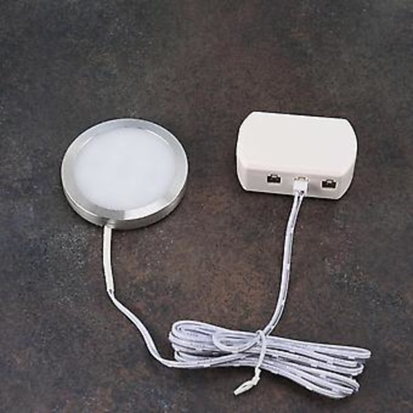 6 st Dc12v 2.5w Led Down Light Kabin Taklampa Husvagn Camper Bil Rv Kallvitt Ljus 6000k