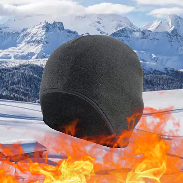 R Unisex Beanie Hat, Färgglad Termisk Skidmössa Cykling Vindtät Fleece Cykel