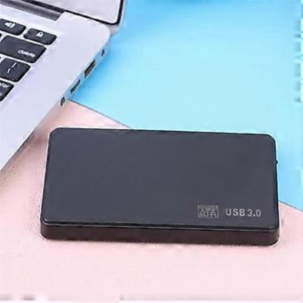 2.5\" SATA til USB 3.0 Solid State Kabinet Mobil Harddisk Kassette med USB3.0/2.0 Kabel til HDD SSD Ekstern Lagring