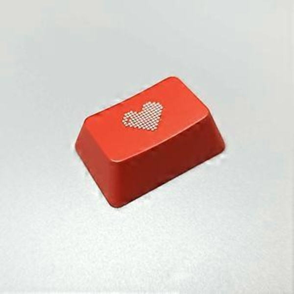 DIY Gaming Keycap for CTRL for Key Button ABS for Key Cap Red Heart for Logitech- G810 / G512 / G413/ G Pro Mechanical K