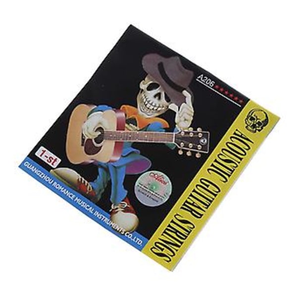 Alice akustisk guitarstreng i rustfrit stål, 1. E-streng 0,28 mm