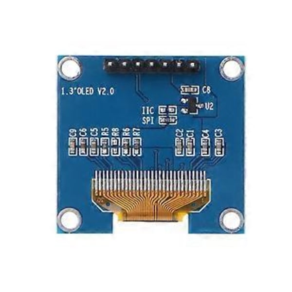 Fullfärg OLED-skärm 0,95 tum 7-stifts SPI-modul SSD1331 96X64 LCD för Arduino