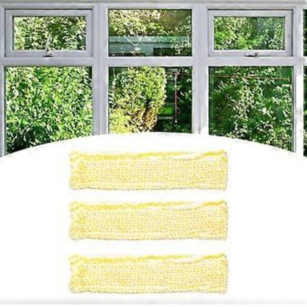 7 st 280 mm gummiskrapa för WV6 WV7 fönsterrengöringsmaskin skrapa med mikrofibermoppdel 5.633-360.0