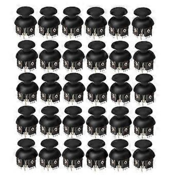 30 KPL 3D Joystick Potentiometri + Joystick-suojus PS2/ Peliohjaimelle 3D Analoginen Joystick B10K