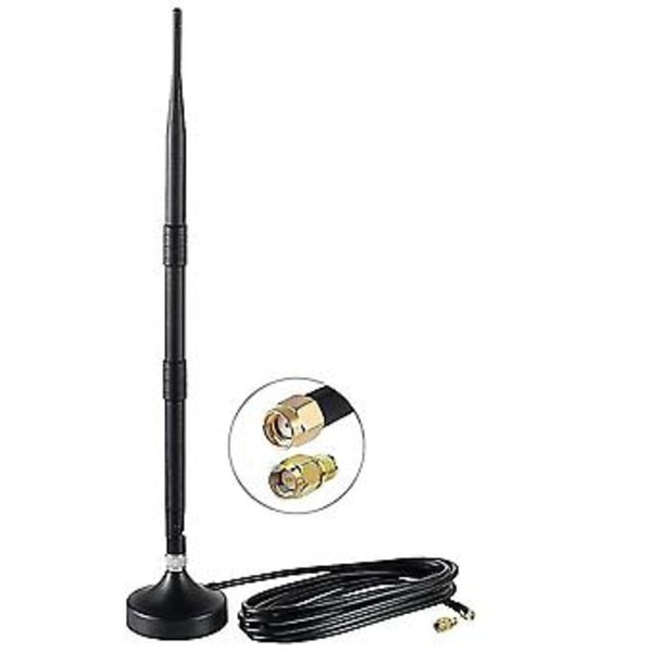 Helium Hot Miner Inomhusantenn 8dbi 39cm För Nebra Bobcat Med Sma Hona Till Rp-sma Adapter