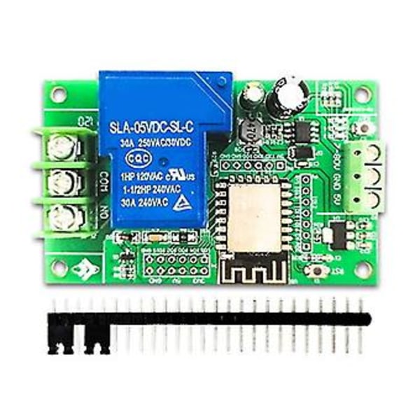 Dc7-80/5v Strømforsyning Esp8266 Udviklingskort Wifi Enkelt 30a Relæmodul Esp-12f Udvikling B