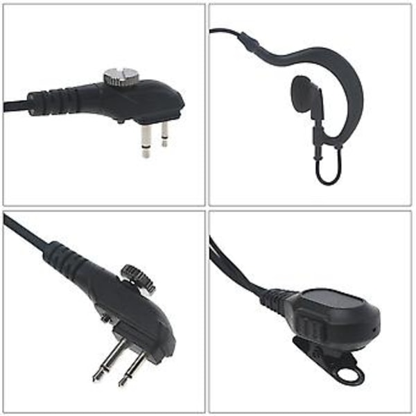 PTT Kuuloke Mikrofoni HYT TC-500 TC-518 TC-500S Radioille Kevyt
