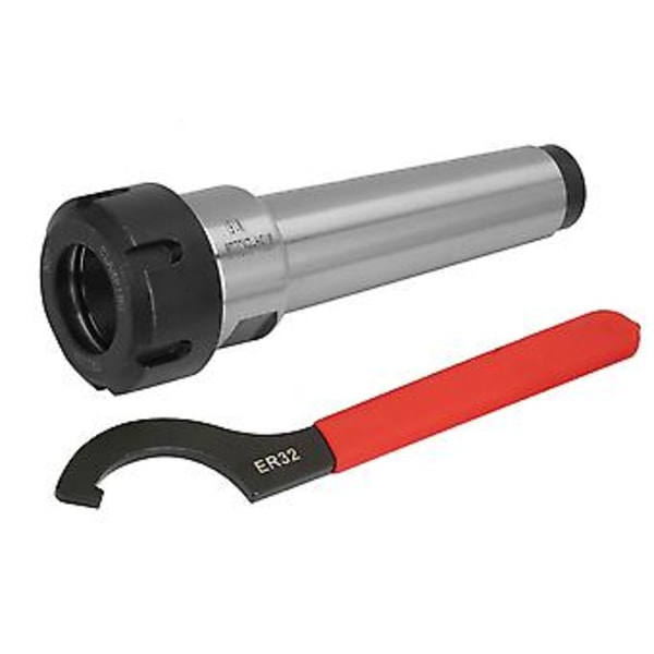 Hiiliteräksinen MT4 ER32 M16 Collet Chuck -työkalunpidin CNC-jyrsinkoneen sorvaustyökalu avaimella