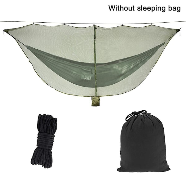 Hängmattsmyggnät Separerad Myggnät Hängmatta Camping Myggnät, Polyester Nät För 360 Graders Skydd