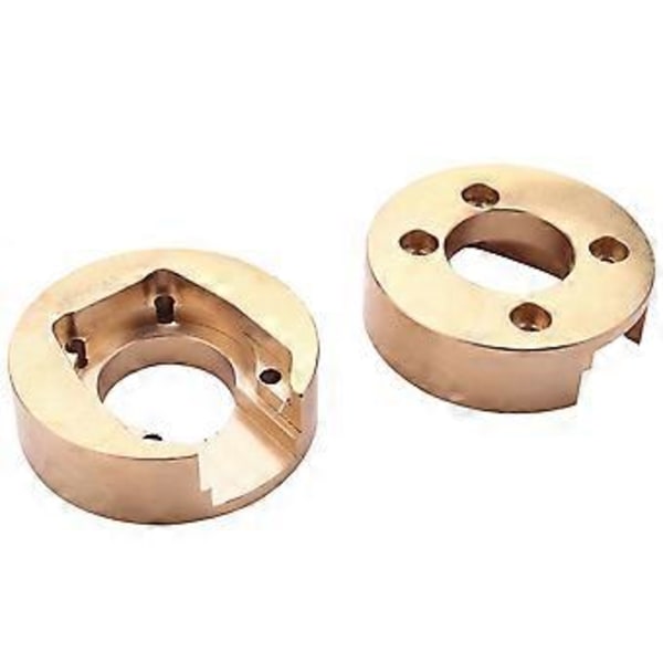 2 stk. 110G Messing Motvekt Balansevekt for CR3.4 KHAMBA CR1.8 Yucatan RC Crawler Bil Oppgraderingsdeler