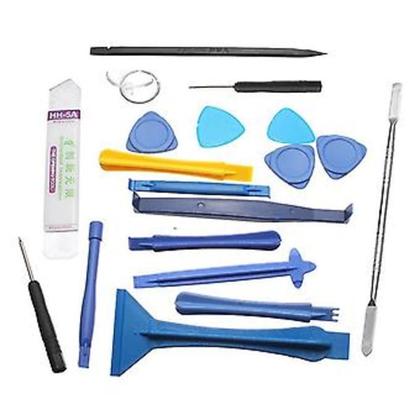 19 st 1 Set Reparationsverktyg Laptop Mobilskärm Demonteringsverktyg Set Kit För Mobil