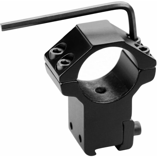 2 x Kikkertsikte Monteringsring Monteringsring med Skruer for 11mm Metallskinne