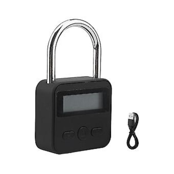 Metall R, LCD-skjerm -funksjons Elektronisk R, 99 timer maks. tidtaking, USB-oppladbar