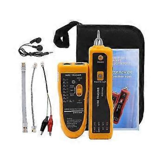 Lan Kabel Tester Cat5 Cat6 Rj11 Rj45 Utp Stp Detektor Linje Lokalisator Tracker Ph Diag