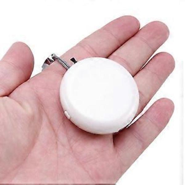 2 st Personlig Bärbar Luftrenare Halsband Mini Portabel Luftfräschare Jonisator Negativ Jon Generator Vit