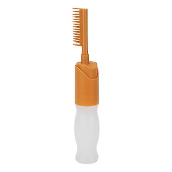110 ml Root Comb Applikator Flaske Hårfarve Flaske Med Kam og Gradueret Skala til Hjemmefrisør Salon Hovedbundsbehandling