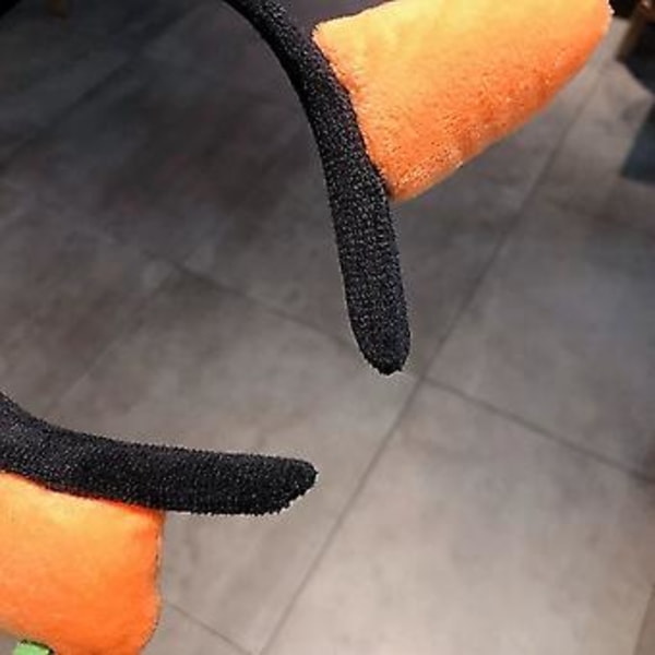 Halloween Fisk Gulerod Hårbøjle Pandebånd Cosplay Fest Hovedbeklædning Dekoration