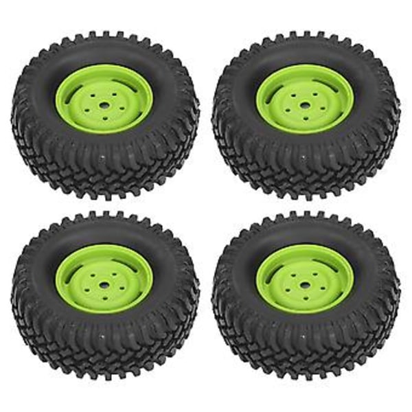 RC Hjul, 4 STK RC Hjul og RC Bildæk RC Dæk Udskiftning Høj Kapacitet