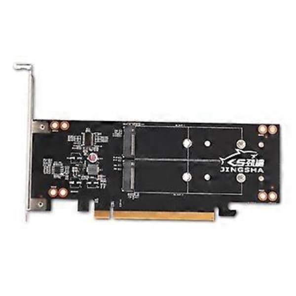 PCI-E X16 till för M.2 NVME Expansionskort 4 Full Speed Portar Överföring VROC för RA