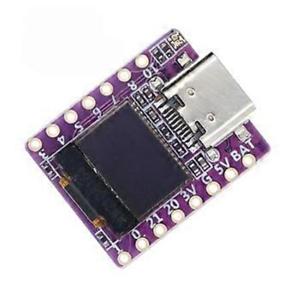 ESP32 Kehityskortti ESP32-C3 0.42 Tuuman LCD-näyttö WiFi Bluetooth Micropythonille (LCD:llä)
