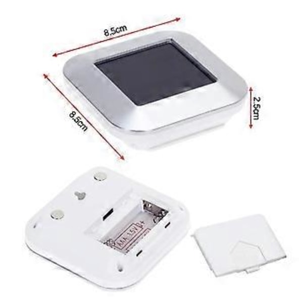 Touchscreen Digital Køkken Timer Magnetisk Stopur LCD Display Elektronisk Timer Æg Timer Med Stativ, Høj Alarmur, Koge Timer