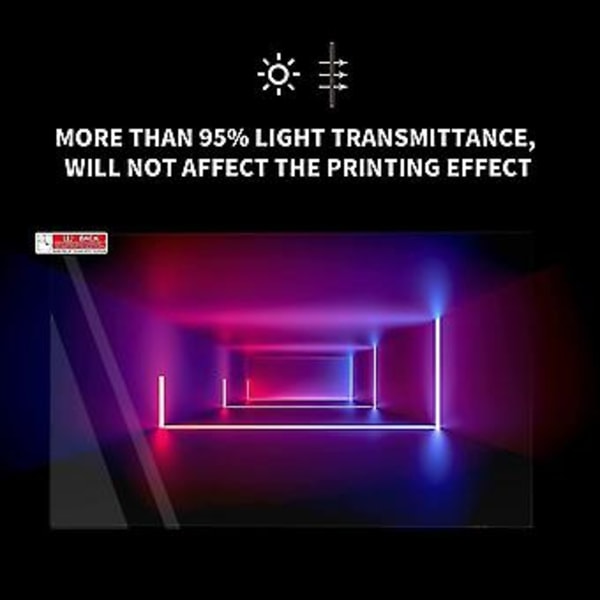 10 stk. Skærmbeskytter til LCD 3D-printer, Skærmbeskyttelse til Photon Mono 4k 6,23 tommer Mono