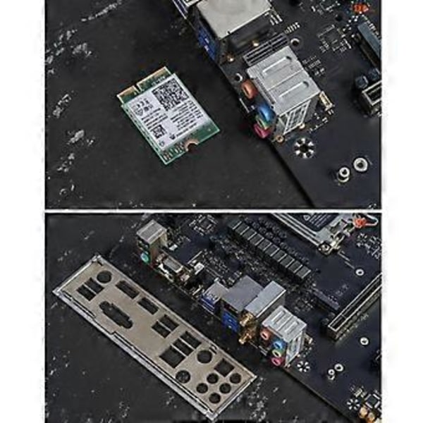 M.2 Key E AX211NGW Wifi-kort Tri Band Trådlöst WiFi 6E Nätverkskort 802.11 Ax BT-Kompatibelt 5.2 Wifi-kort Windows 10