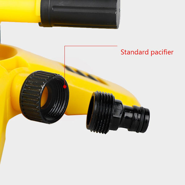 Automatisk bevattningssprinkler för trädgård, gräsmatta, 360 graders rotation med 3 munstycksarmar