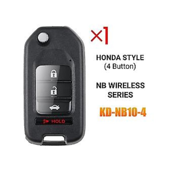 För Keydiy Nb10-4 Fjärrkontroll Bilnyckel Universal 4 Knappar För Stil För Kd900/-x2 Mini/ -max