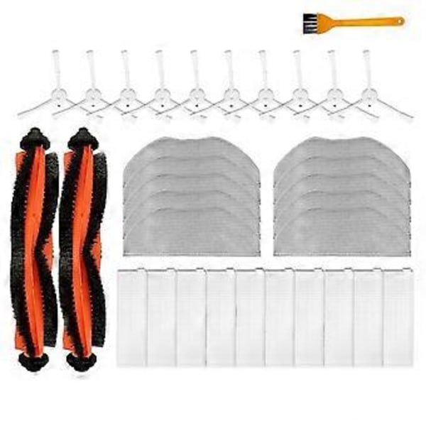 For Dynaking R15 DyNaking R15 R-R-JS2 Robot Støvsuger Kit Reservedeler Tilbehør Børste Mopp Klut Hepa Filter