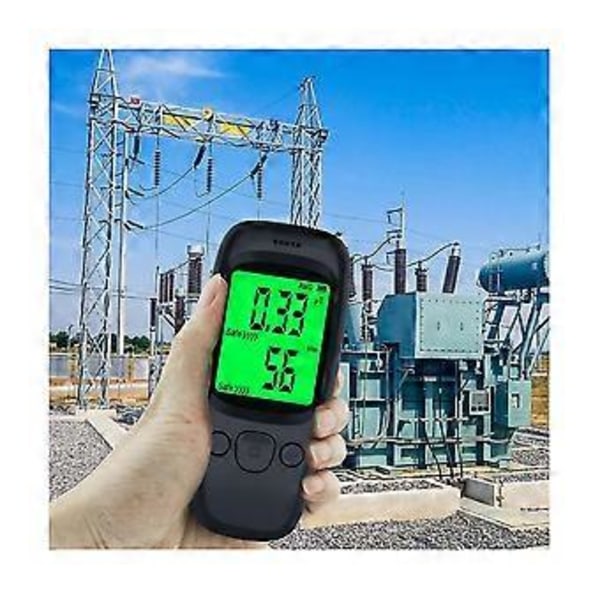 Elektromagnetisk strålingsdetektor LCD Digital Nukleær Tester Emf Meter Håndholdt Teller Utslipp Dosimeter