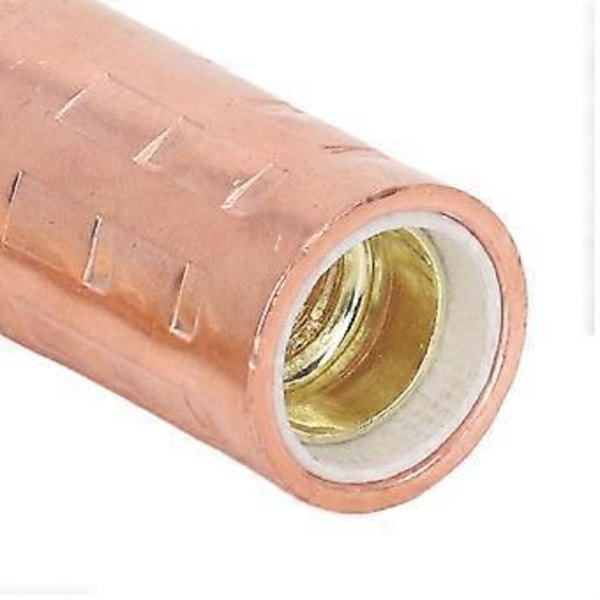 MIG Svets Pistol Tillbehör Fluxkärna Gaslös 0.8mm 0.031in Mässingsmunstycke Spetsar Kit Utrustning för Century FC90/80GL