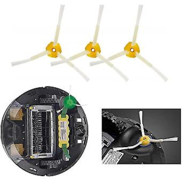 13 Redningssett for Roomba 700-serien (700, 760, 770, 780, 790) - Tilbehørssett (sidebørster, filtre, Cerda-børste og etc.) for robotstøvsuger.