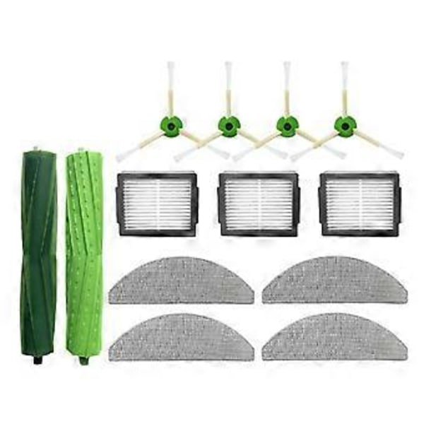 Børsteruller Hepa-filtre Moppeputer Sidebørster Støvsugertilbehør for Combo I5, I5+, J5, J5+