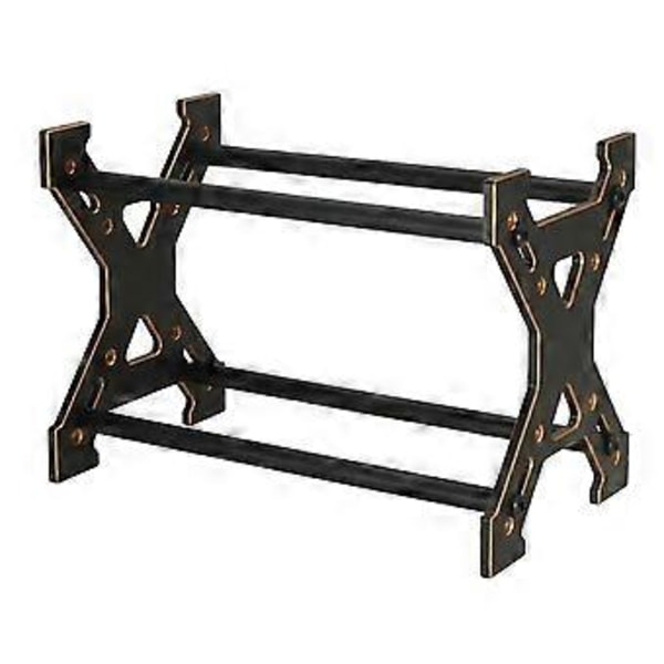 Metall RC Bilar Däck Förvaringsställ Hjulhylla för 1/24 1/18 Axial SCX24 TRX4M Fcx24 Skala Fjärrkontroll Leksaker Guld
