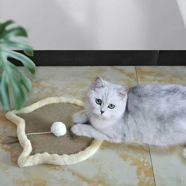 Kattklösare i kartong, klösbräda för katt, klösbräda i kartong, klösbräda i kartong, klösbräda för katt, hållbar högdensitetskatt, avslappnande kudde