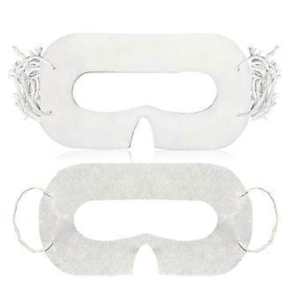 100 stk. Universal Engangs VR Øjenmaske til Quest 3 VR Headset Tilbehør Svedtransporterende Åndbar Øjenbeskyttelse