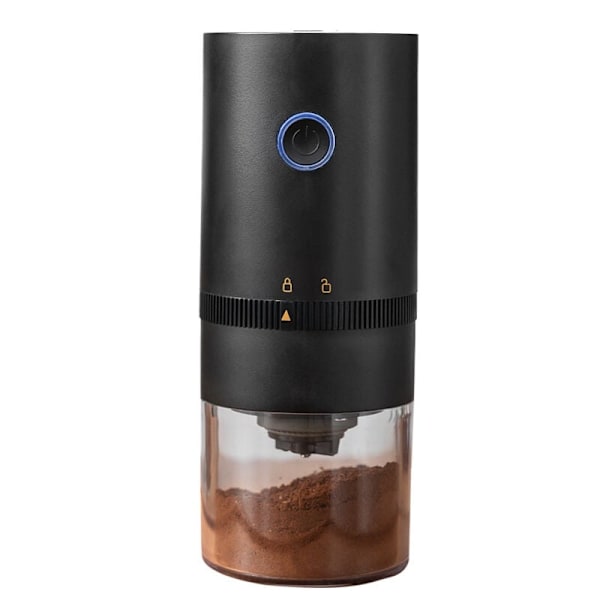 Portable Electric Coffee Grinder - Adjustable Ceramic Conical Burr, Fine Grinding, Rechargeable