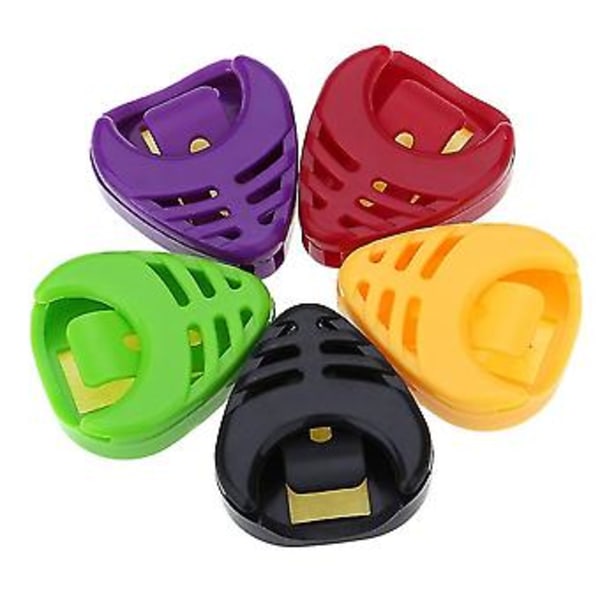 Plastplektrum -sd Gitarrplektrum H 5st Självhäftande och Portabel