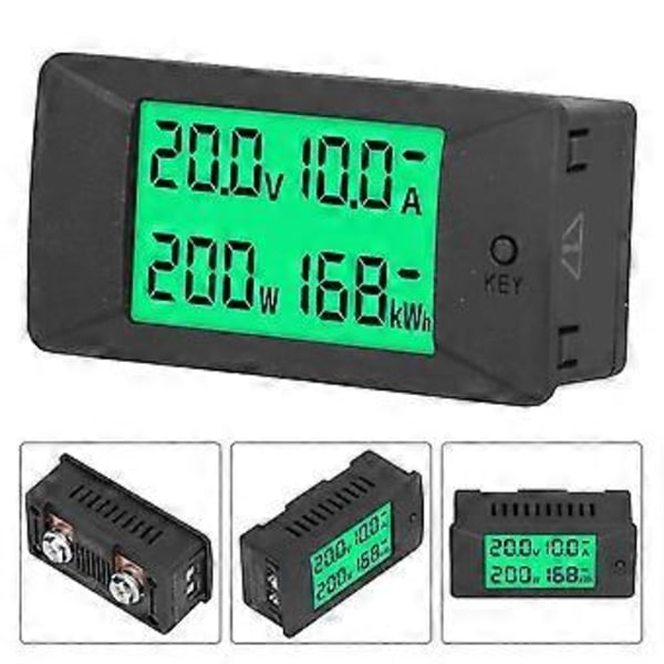 Energimåler LCD Digital Display Spænding Strøm Indikator Voltmeter DC 5-12V Pzem025