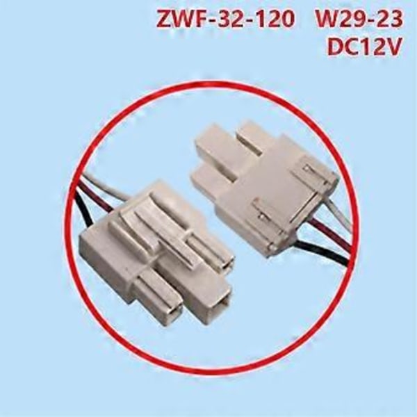 Jääkaapin pakastimen tuuletinmoottori jääkaapille ZWF-32-120 W29-23 jäähdytystuuletinmoottori DC12V 2.5W 1870RPM