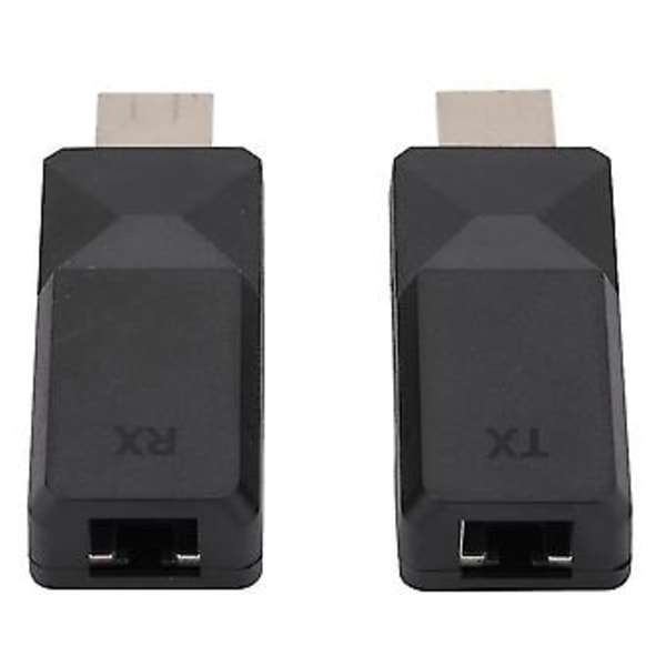 Hd Extender 1080p Rj45 Lan Extens Lähetin Vastaanotin Tx Rx Cat5e Cat6 Etet Kaapeli Hd Extender 60m