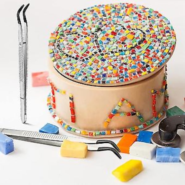 2 Stycken Böjda Pincetter med Gummispets Rs ()
