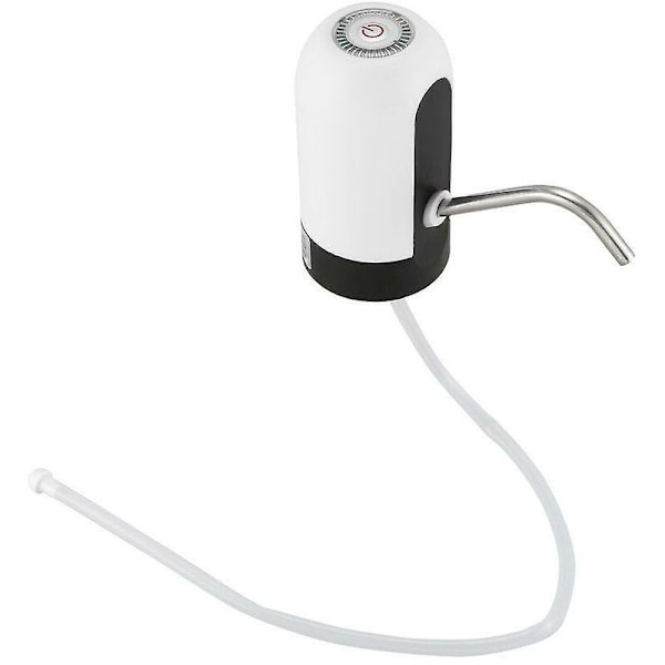 Vandflaskepumpe, USB-opladning automatisk drikkevandspumpe bærbar elektrisk vanddispenser vandflaskeskift til universa
