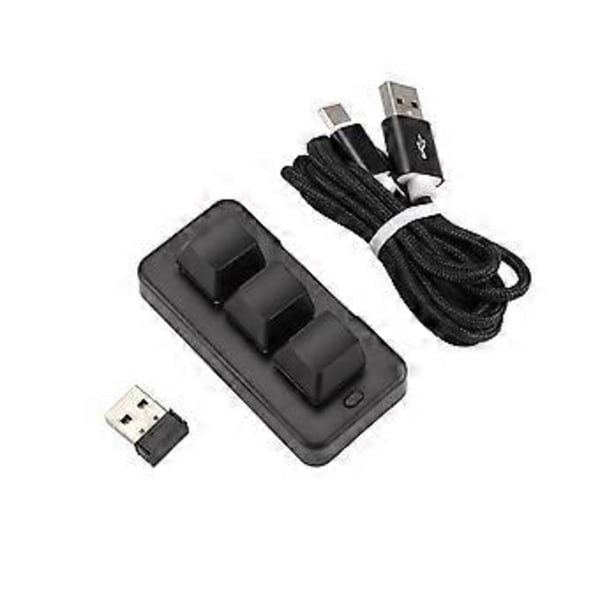 MK321 Programmerbart Makro Mini Tastatur 3 Modus Mekanisk Tastatur Gaming Keypad for Spill Multimedia MK321Pro