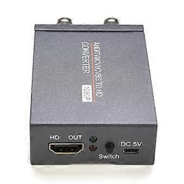 AHD/TVI/CVI/CVBS till -Kompatibel Adapter 3MP/4MP/5MP/8MP 720P/1080P 60HZ Full HD Kamerasignalomvandlare