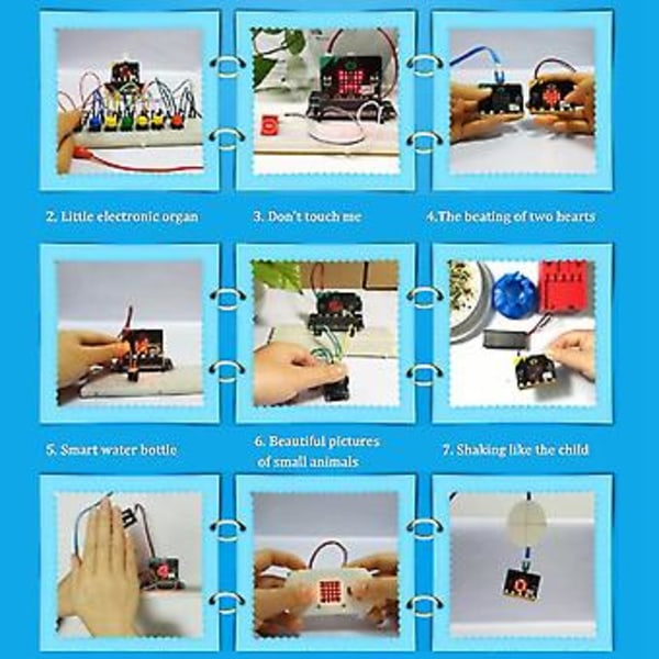 Bbc Microbit Go Start Kit Bbc Diy Projekt Programmerbar Utvecklingskort Med Skydd
