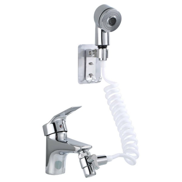 Hand Shower Sink Shower Hose Sprayer Extender Shower